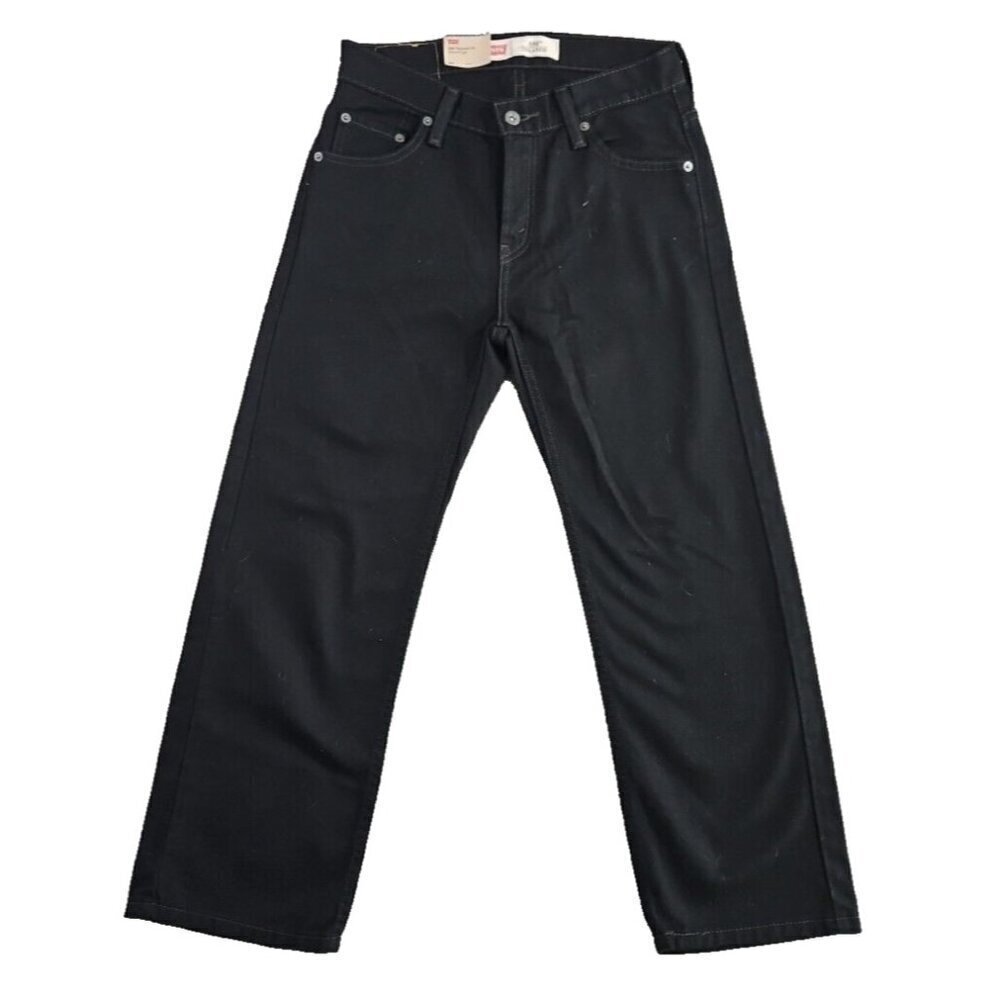 Levi's Jeans 550 Women's‎ 10 Husky Relaxed Fit 28x26 Black Magic NWT